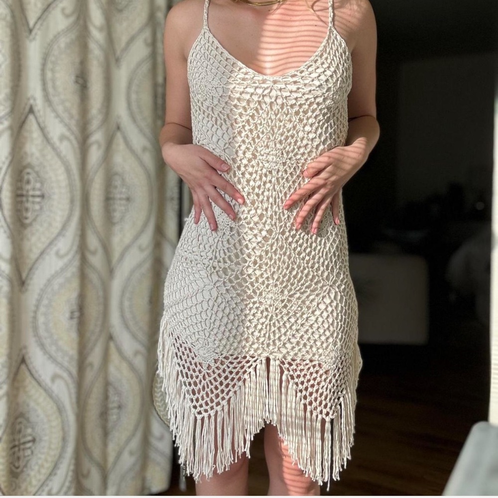 Lulu’s Macrame Dress